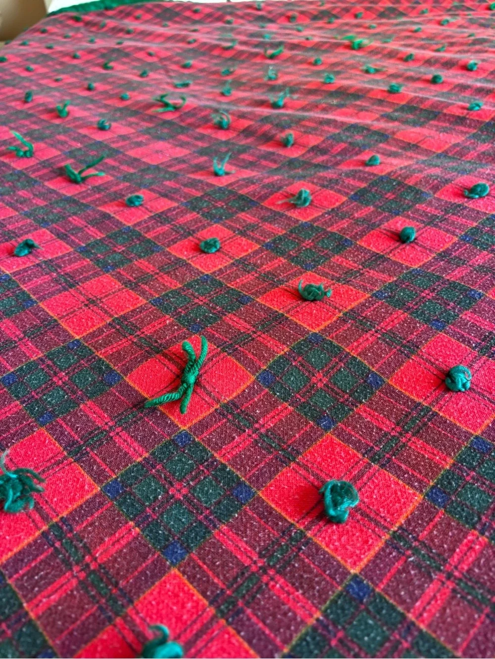 Handmade festive red